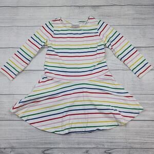 5 Hanna Andersson Rainbow Stripe Dress